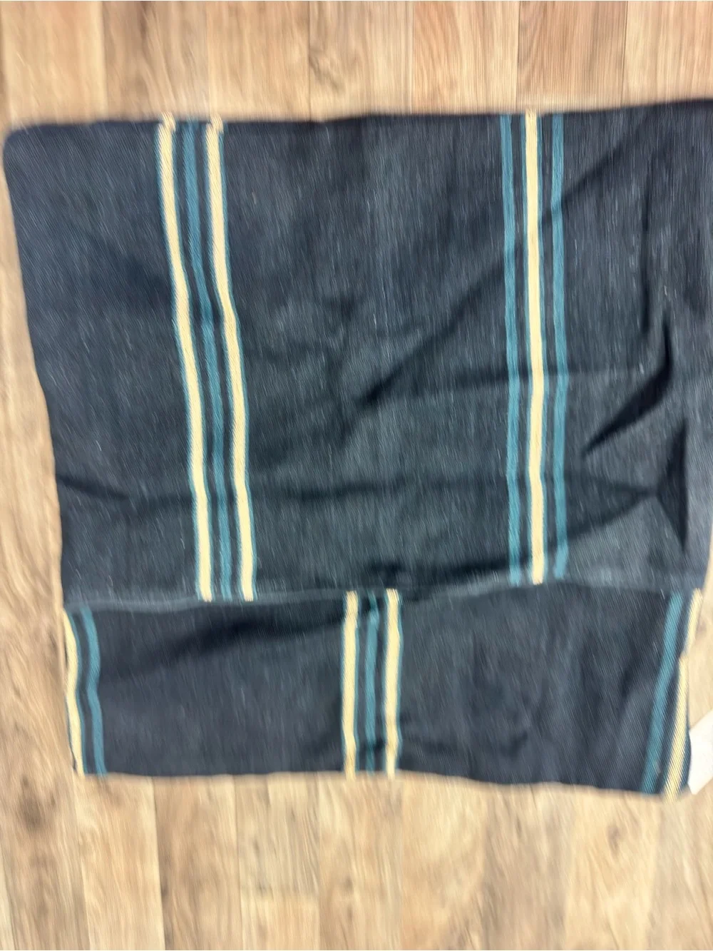 Ralph Lauren Navy Striped Pillow Case NWT 22x22 Designer Home Decor